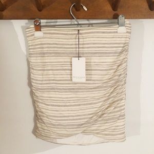 Bella Luxx knit tulip skirt